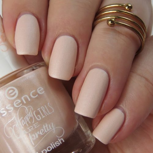 essence happy girls are pretty Trend Edition: Matter Nagellack enjoy the little things