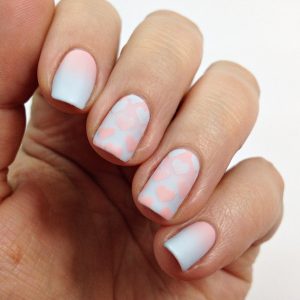 Einfaches Nageldesign 2016 mit Nail Vinyls Klebeschablonen