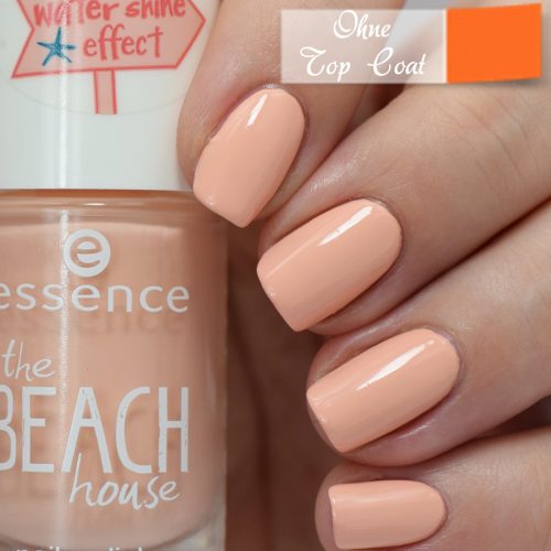 essence the beach house nail polish 02 a summer kinda girl Swatch no Top Coat